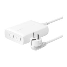 Chargeur Secteur GaN 200W 4 ports (4 USB-C) BELKIN WCH015vfWH - Blanc