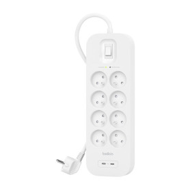 Multiprise parafoudre 8 prises + 2 USB PD (2m) BELKIN SRB004ca2M
