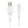 Cable Lightning 1M BELKIN CAA001bt1MWH - White