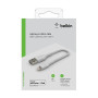 Câble Tressé Lightning 0.15M BELKIN CAA002bt0MWH - Blanc