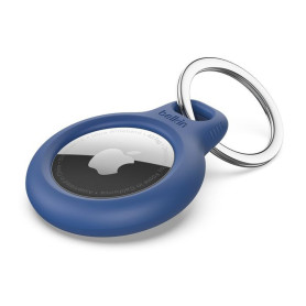 Support Bleu AirTag (Attache Métal) BELKIN F8W973BTBLU - Bleu