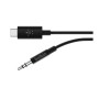 Câble Jack 3.5 mm à USB-C 0.9M BELKIN F7U079bt03-BLK - Noir