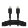 Braided Cable USB-C / USB-C 2M BELKIN CAB004BT2MBK - Black