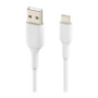 Cable USB-C / USB-A 2M BELKIN CAB001bt2MWH - White