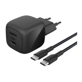 Wall Charger 45W + Cable USB-C to USB-C 1m (PVC) BELKIN WCA013kq1MBK-B6 - Black