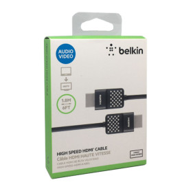 Câble HDMI Mâle / HDMI Mâle 4K - 1.8M BELKIN | Etech-Parts
