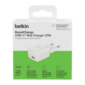 Adaptateur Secteur USB-C BELKIN Wall Charger 25W | Etech-Parts