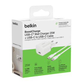 Adaptateur Secteur USB-C 25W 1m Belkin | Etech-Parts