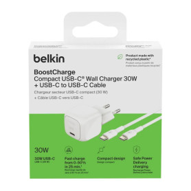 Adaptateur Secteur USB-C 30W 1m BELKIN | Etech-Parts