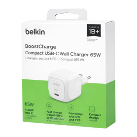 Adaptateur Secteur USB-C 65W Belkin | Etech-Parts