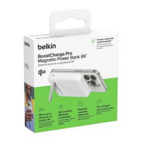 Chargeur Sans Fil, Batterie Externe - PowerBank Magsafe 8000mAh Qi2 15W BPD007btWH - Blanc, prix de gros.
