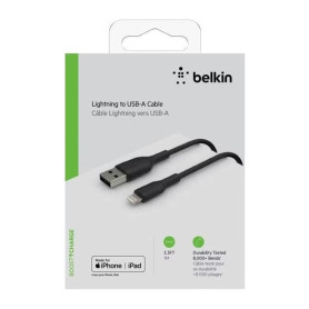 Câble Lightning 1M BELKIN CAA001bt1MBK - Noir