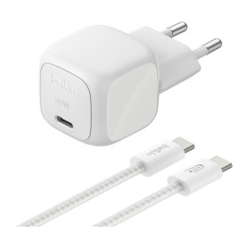 Chargeur Secteur 30W + Câble USB-C vers USB-C 2m BELKIN WCA008kq2MSL-B6 - Argent