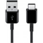 Câble Type-C / USB Samsung - 1,5M - Noir - Retail Box (Origine)