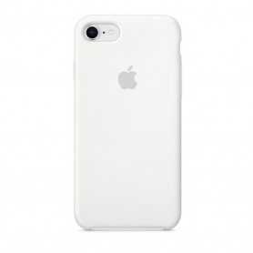 Coque en Silicone iPhone 7/8/SE2020 Blanc - Protection Élégante et Durable pour Votre Apple