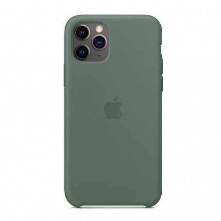 Coque en Silicone iPhone 11 Pro Vert Pinède (Apple)