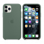 Coque en Silicone iPhone 11 Pro Vert Pinède (Apple)
