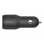 Belkin 2-Port USB Car Charger Kit with MicroUSB Cable 24W