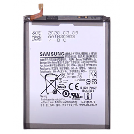 Batterie EB-BA315ABY Samsung Galaxy A31 (A315F)/A32 4G (A325F)/A22 4G (A225F) (Service Pack)
