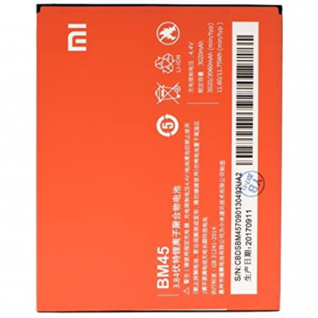 Batterie BM45 Xiaomi RedMi Note 2