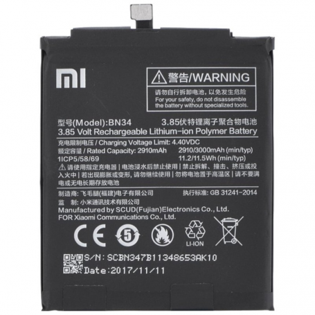 Battery Xiaomi RedMi 5A