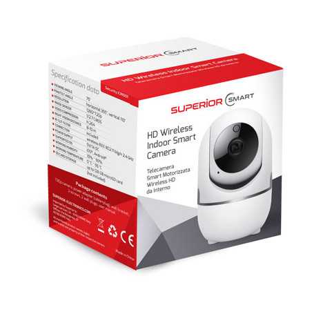 Security Camera, CCTV - Indoor Wireless Full HD Surveillance Camera - Superior Electronics SUPICM001, wholesale price