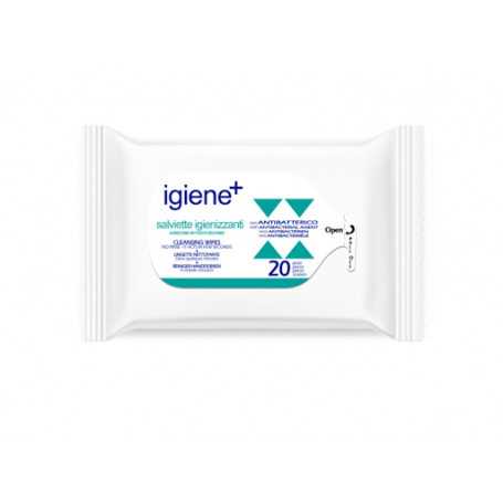 Lingettes humides antibactériens Igene+ – 20 pcs