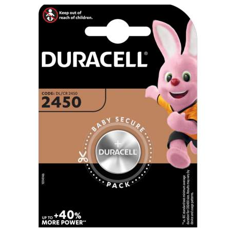 Button battery DURACELL LITHIUM DL/CR2450 1pc