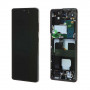 Samsung Galaxy S21 Ultra 5G (G998B) Screen (Black) Chassis (Service Pack)