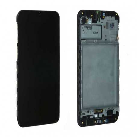 Ecran Samsung Galaxy M21 / M30s (M215 / M307) Noir + Châssis (Service Pack)
