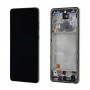 Ecran Samsung Galaxy A72 4G/5G (A725F/A726B) Noir + Châssis (Service Pack)