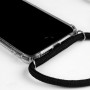Coque en Silicone Protection en Miroir avec collier - iPhone