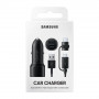 Kit Chargeur allume-cigare Double USB Samsung 15W avec Cable