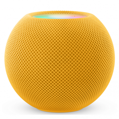 Haut Parleur Intelligent Bluetooth HomePod Mini Jaune (Apple)