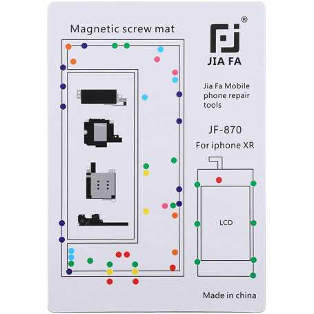 Patron Tapis de Réparation Magnétique iPhone XR