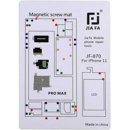 Patron Tapis de Réparation Magnétique iPhone 11 Pro Max