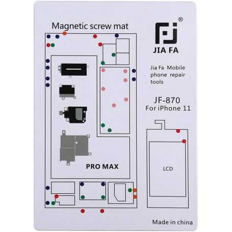 Patron Tapis de Réparation Magnétique iPhone 11