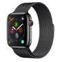 Bracelet, Montre - Bracelet pour Apple Watch 38/40/41mm DEVIA Milanese Watch Strap - Acier Inoxydable - Noir, prix de gros.
