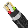 3-in-1 Cable - DEVIA Gracious Series - 5V 3A - Braided - 1.2M