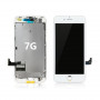 Ecran iPhone 7 Blanc + Plaque métal + Joint Adhésif (OEM) Alternative d'origine
