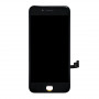 Ecran iPhone 7 Noir + Plaque métal + Joint Adhésif (OEM) Alternative d'origine