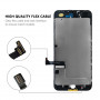 Screen iPhone 8 Plus Black + Metal Plate + Adhesive Seal (OEM) Original Alternative