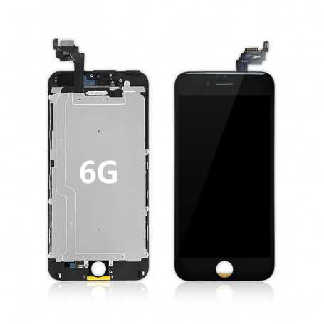 Ecran iPhone 6 Noir + Plaque métal (OEM) Alternative d'origine