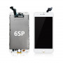 Ecran iPhone 6S Plus Blanc + Plaque métal + Joint Adhésif (OEM) Alternative d'origine