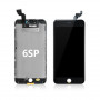 Screen iPhone 6S Plus Black + Metal Plate + Adhesive Seal (OEM) Original Alternative