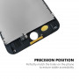 Ecran iPhone 6S Plus Noir + Plaque métal + Joint Adhésif (OEM) Alternative d'origine