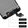 Ecran iPhone 6 Plus Noir + Plaque métal + Joint Adhésif (OEM) Alternative d'origine