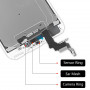 Screen iPhone 6 Plus White + Metal Plate + Adhesive Seal (OEM) Original Alternative
