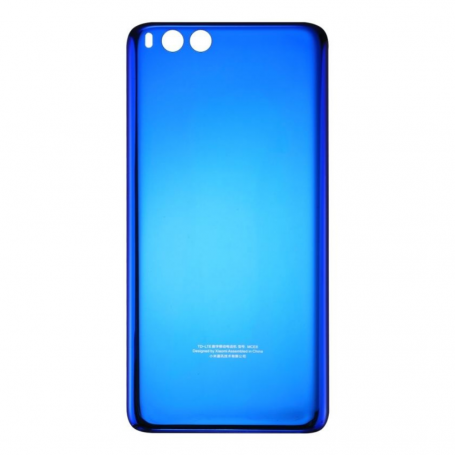 Vitre arrière Xiaomi Note 3 Bleu - Avec logo + Adhesif