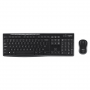 Logitech MK270 Wireless Keyboard and Mouse Set French AZERTY - Black